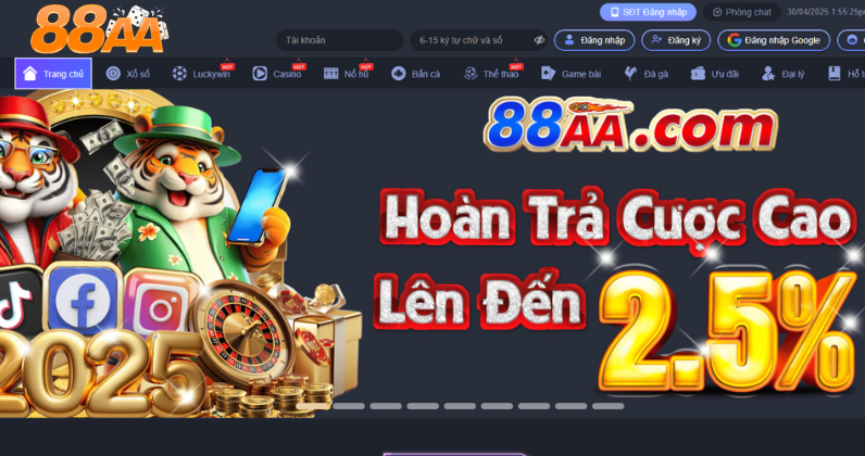 88aa – Trải nghiệm chân thực và đẳng cấp